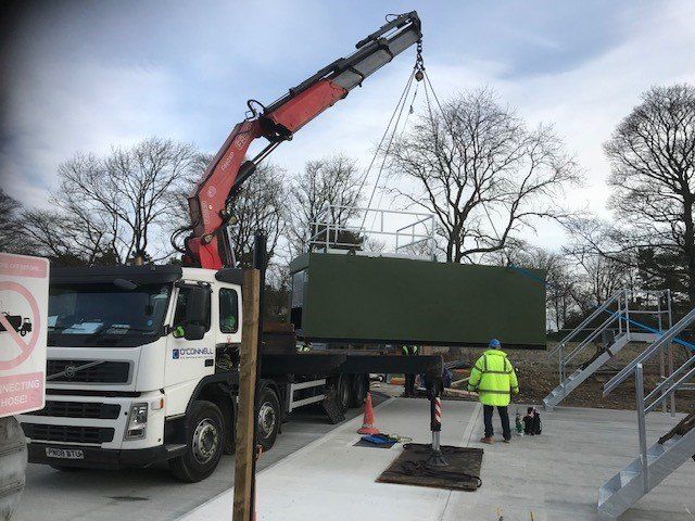 oconnell site services low loader truck 3