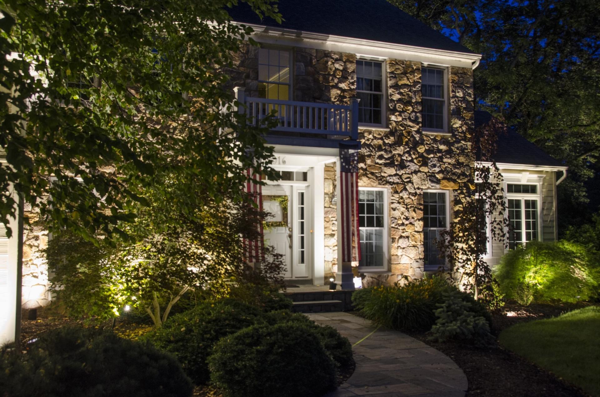 Front Yard Lighting - Landscape Lighting in Bedford Hills, NY