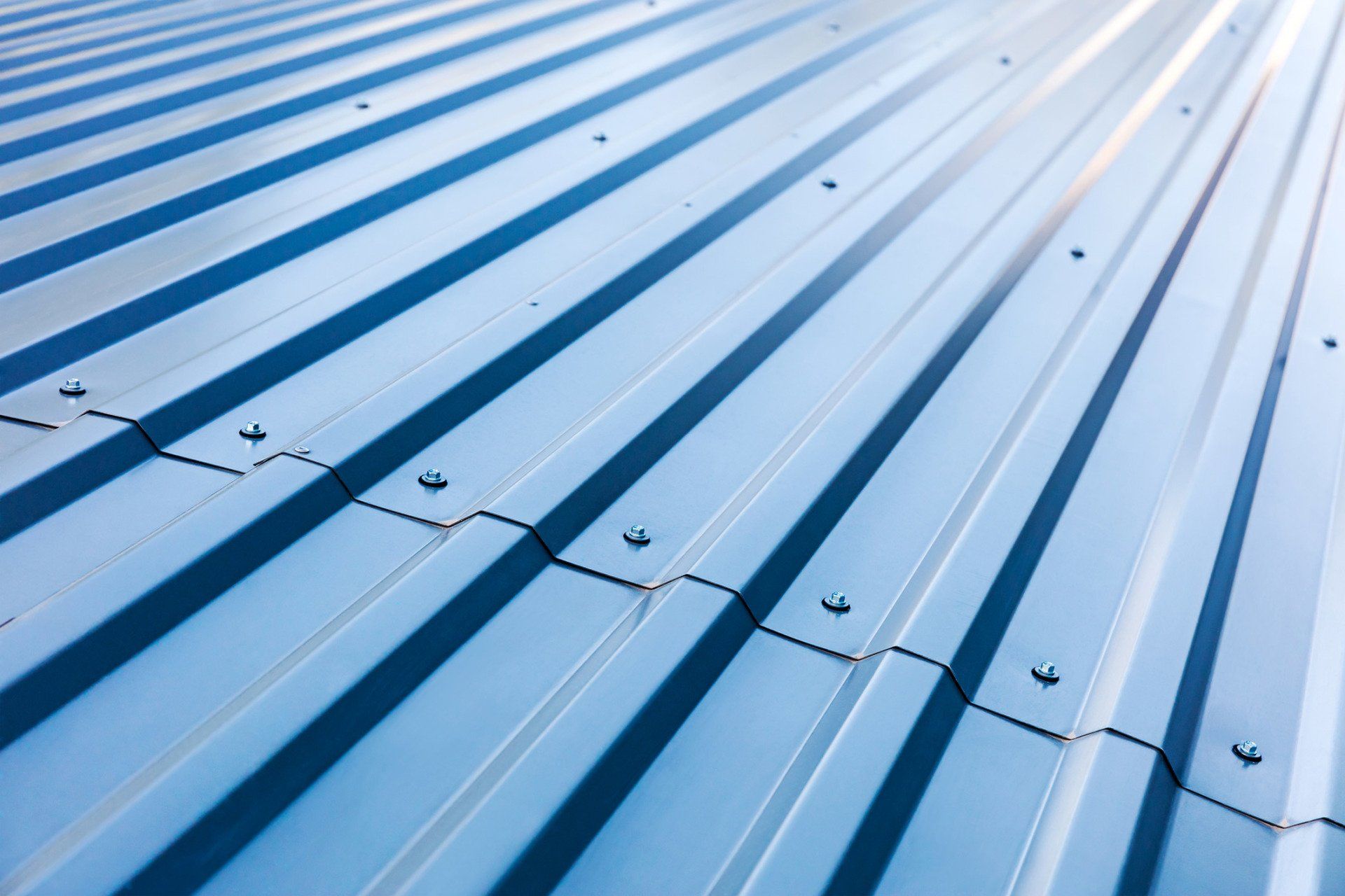 Blue Metal Roof — Tulare, CA — Mid-Valley Pipe & Supply