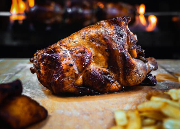 Delicious fully grilled whole chicken — Palm Desert, CA — Mi Cultura
