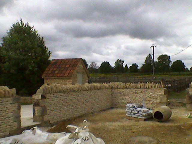 Stone garden walls