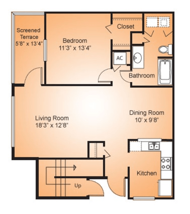Coral Falls Floor Plan Image