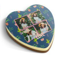 Chocolade hart met foto - Valentijnscadeau top 20