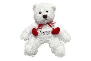 Knuffel met hartjes - Moederdag cadeau