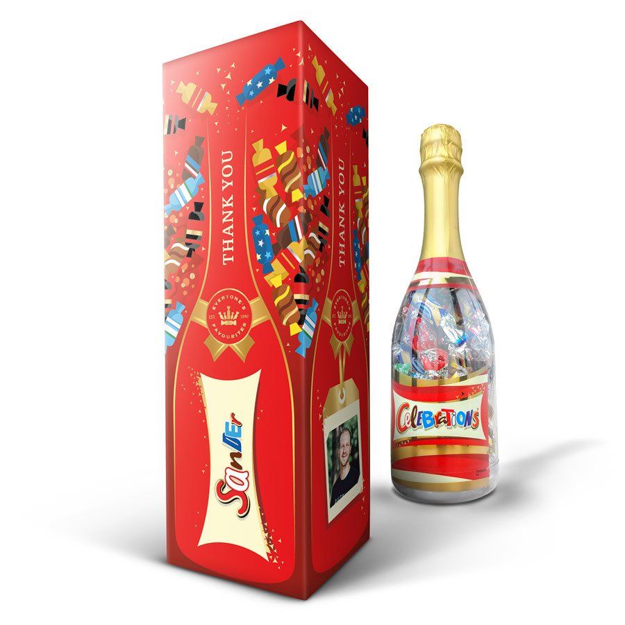 Célébrations fles met naam - Moederdag cadeau