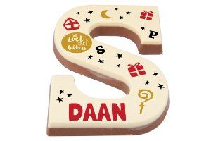 Chocoladeletter bedrukken- Schoencadeautjes