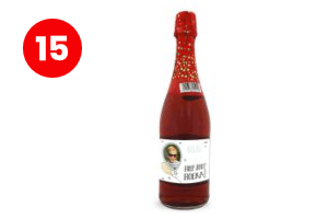 Kinderchampagne met eigen etiket - Zwemdiploma cadeau