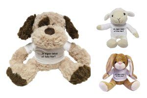 Knuffel met naam - Cadeau voor een kind