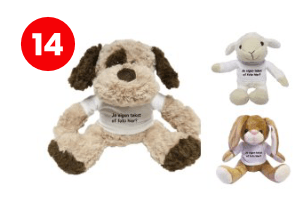 Knuffel met naam Zwemdiploma cadeau