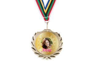 Medaille met foto - Zwemdiploma cadeau