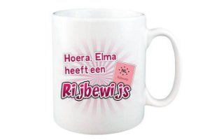 Rijbewijs mok met naam - Rijbewijs cadeau