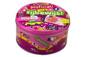 Rijbewijs snoeptrommel - Rijbewijs cadeau
