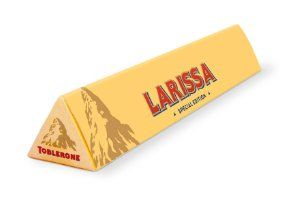 Toblerone met naam - Cadeau voor haar