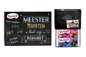 Verkade giftbox voor de meester - Cadeau voor de juf of meester