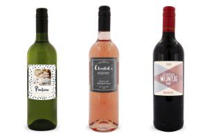 Wijfles bedrukken - Gepersonaliseerd cadeau