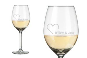 Wijnglas graveren - Gepersonaliseerd cadeau