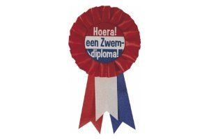 Zwemdiploma rozet Zwemdiploma cadeau