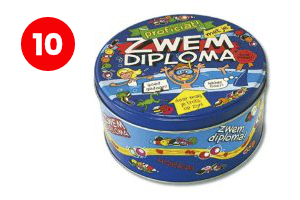 Zwemdiploma snoeptrommel Zwemdiploma cadeau
