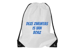 Zwemtas met naam