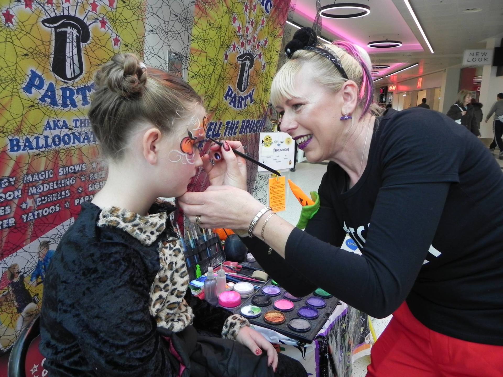 Halloween face painting