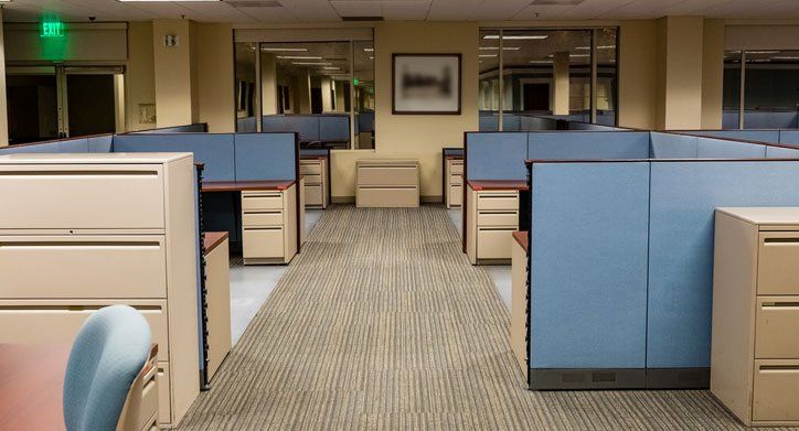 Empty Office Space Ready to Occupy