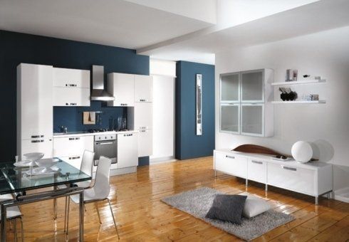 cucina con parquet