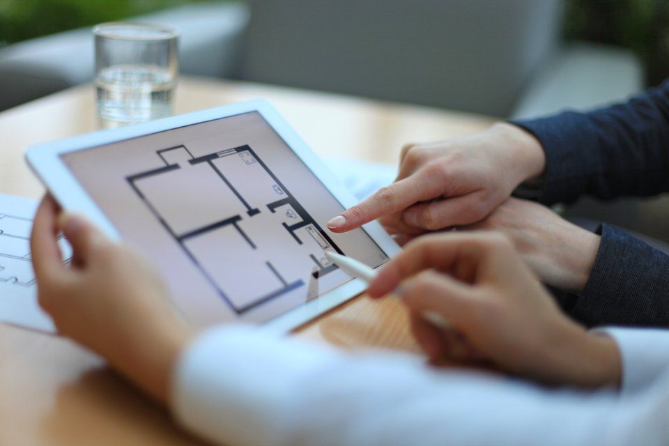 progettazione al tablet