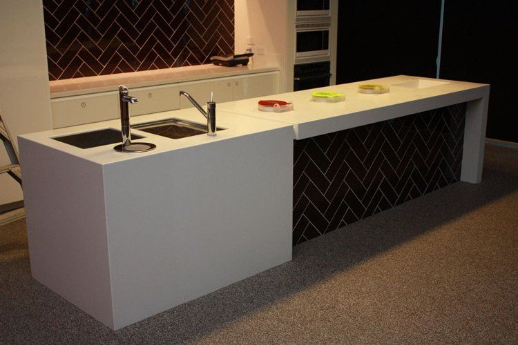 solid surface counter