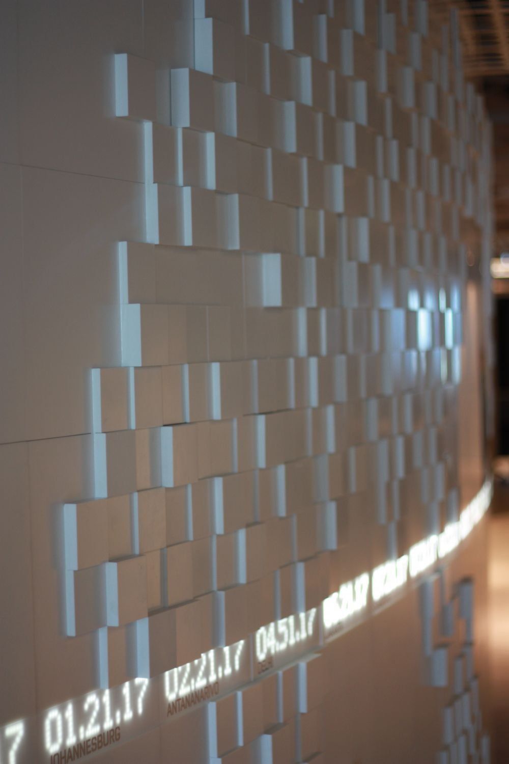 white solid surface wall in office