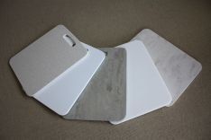 Custom vanity basins solid surface materials