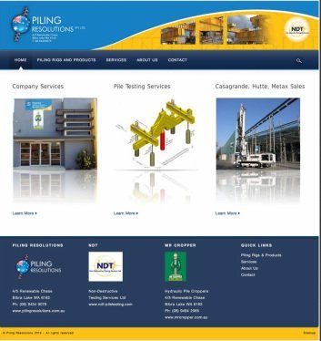 company site