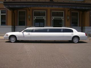 Limousine Service — White limo in Pensacola, FL