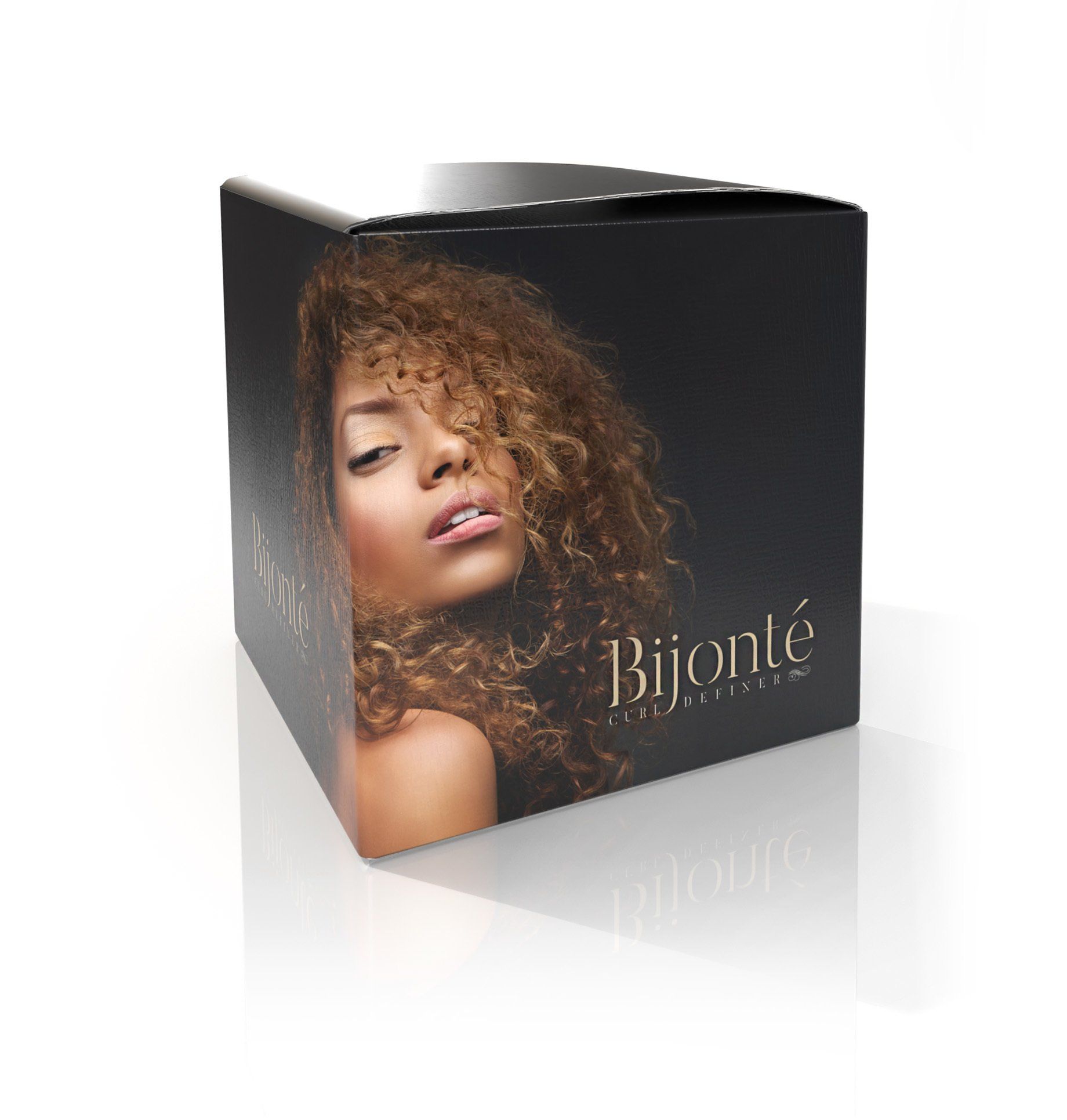 box design for a hair product