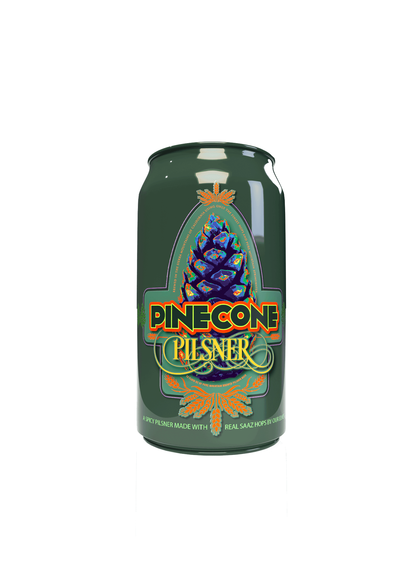 packaging for a beer can
