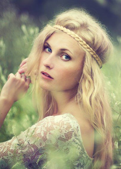 Wedding hairdressing