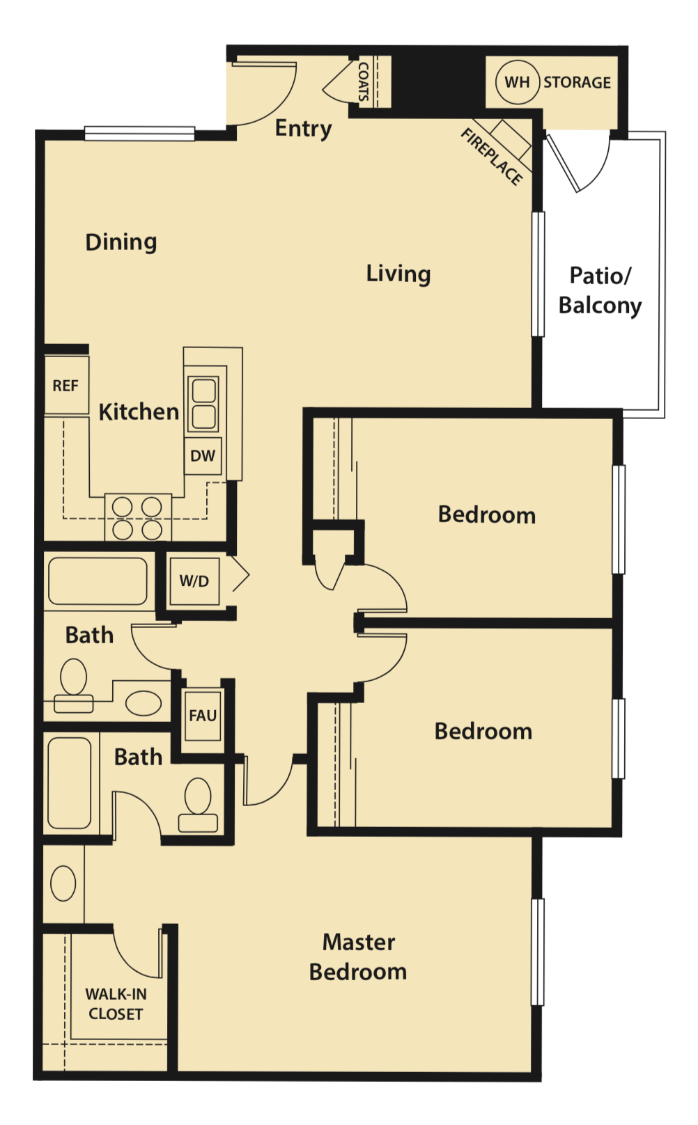 Sycamore Village C Floor Plan
