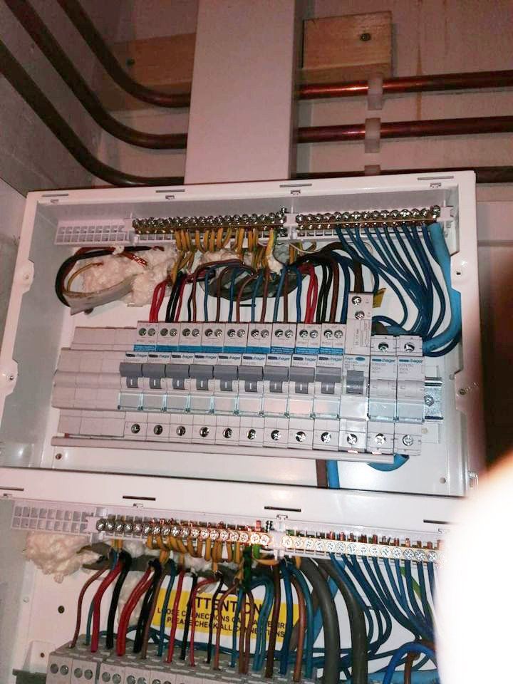 Domestic fuse box