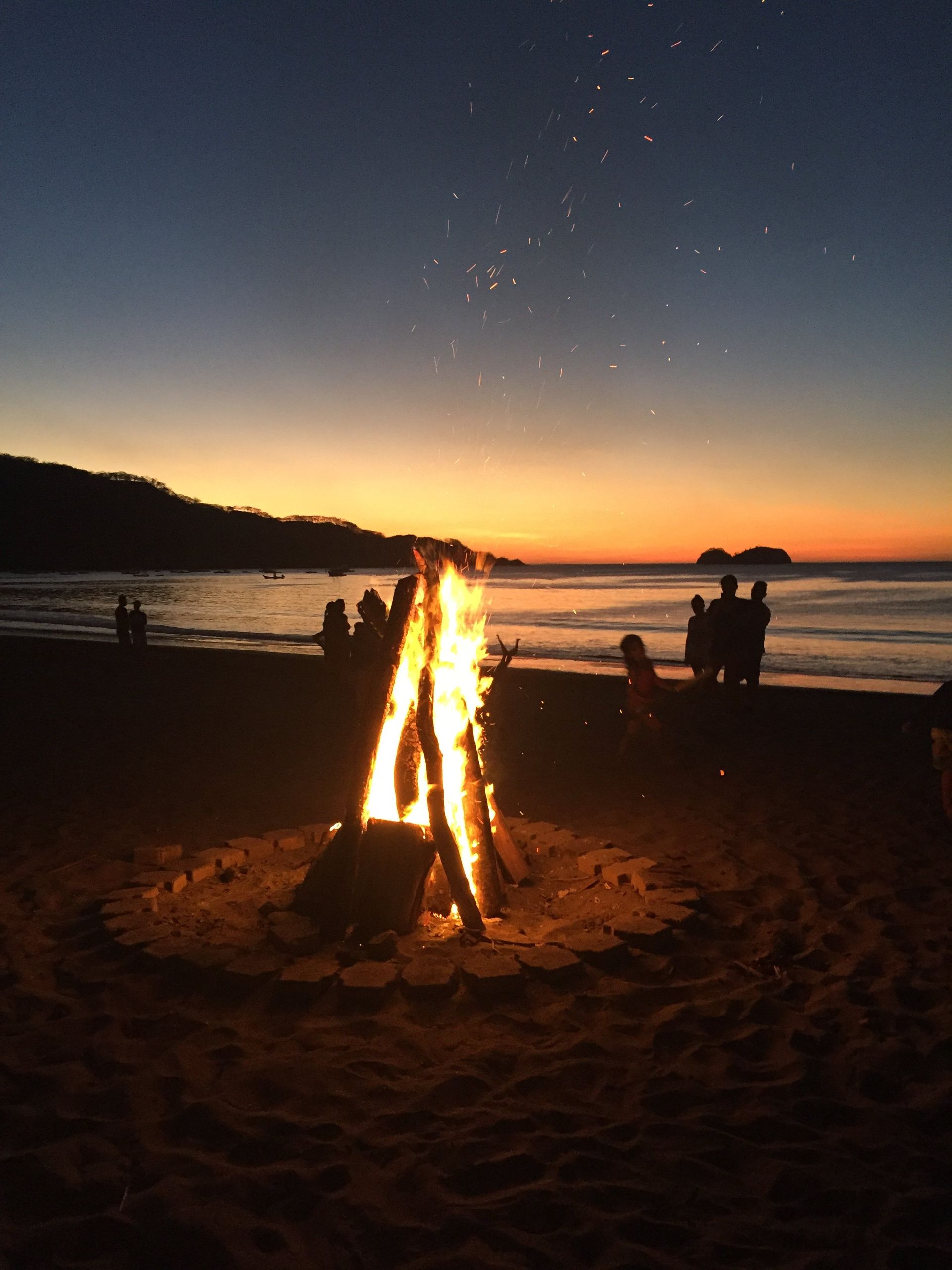 Playa Hermosa sunset.