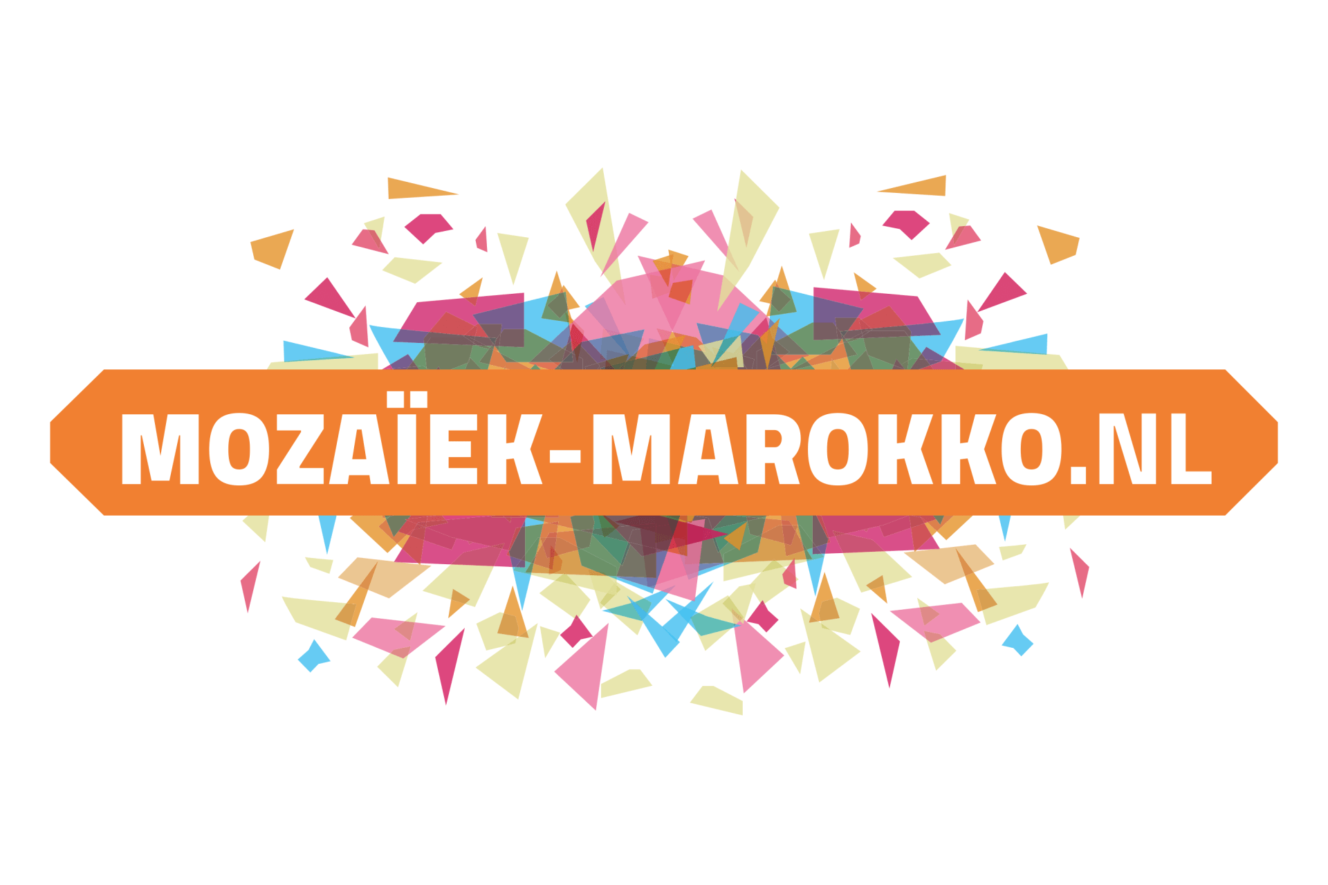 Een kleurrijk logo voor mozaiek-marokko.nl