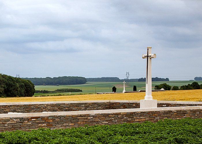 Redan Ridge cemeteries, WW1