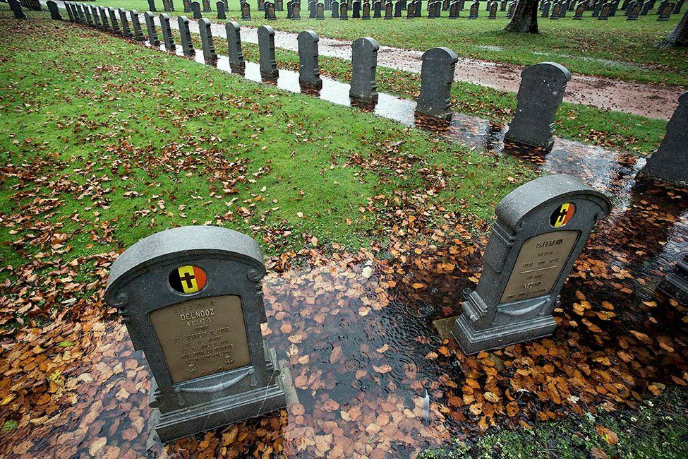 Belgische Begraafplaats Houthulst WW1