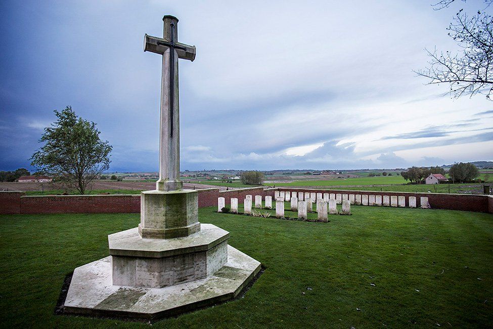 Lone Tree cemetery, WW1