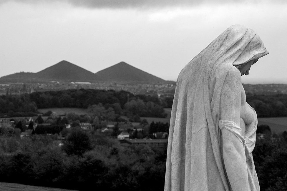 Vimy Ridge, Canadian monument, WW1
