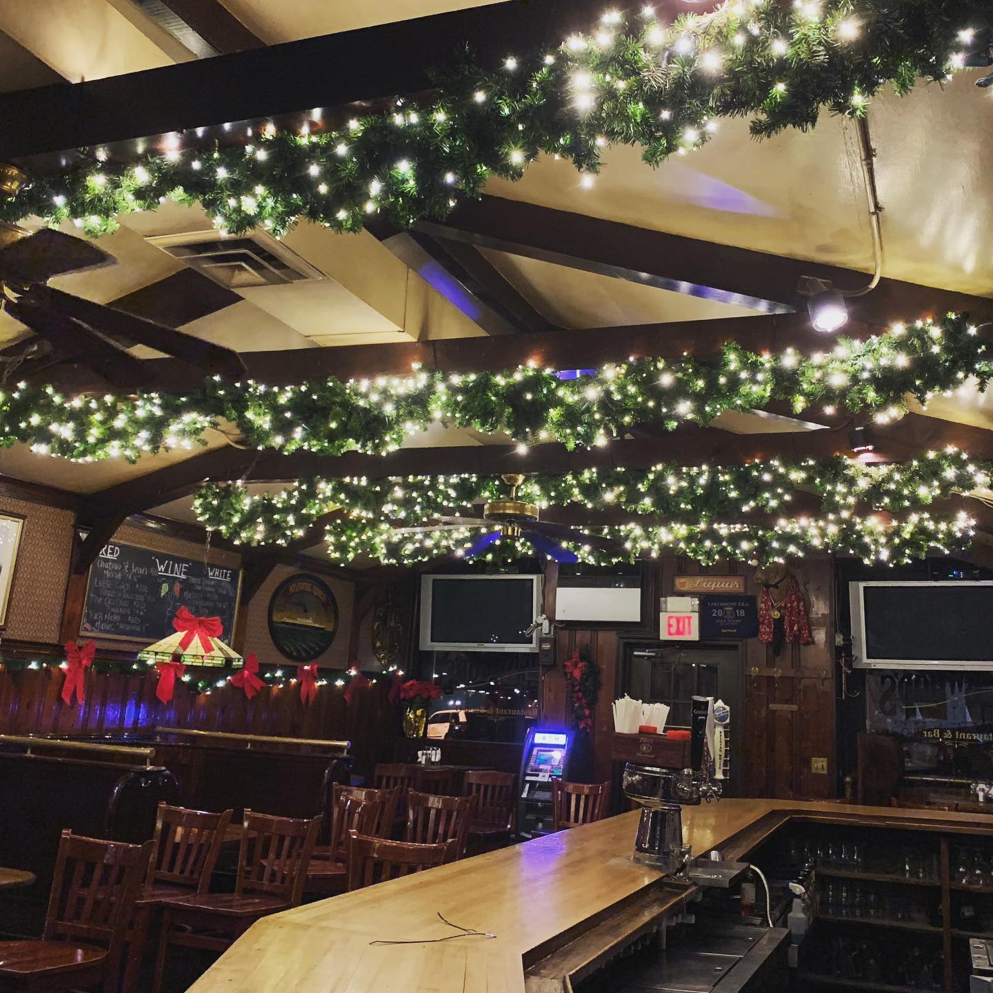 inside Christmas lights decor