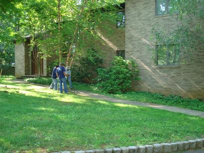 Working in the Garden — Middletown, NJ — Precision Landscape Contractors