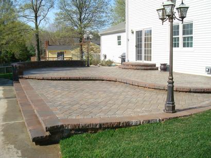 Brick Stone Floor — Middletown, NJ — Precision Landscape Contractors