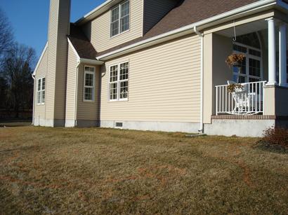 Plain Grasses in Backyard — Middletown, NJ — Precision Landscape Contractors
