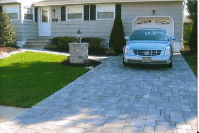 Paver Driveway — Middletown, NJ — Precision Landscape Contractors