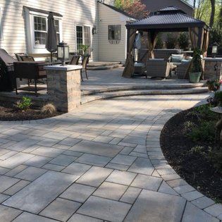 Bunker Hill Walkway — Middletown, NJ — Precision Landscape Contractors