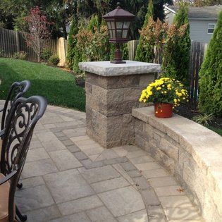 Luxury House Driveway — Middletown, NJ — Precision Landscape Contractors